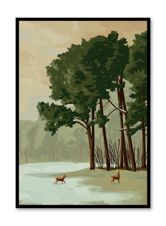 Winter Paths, Poster